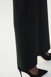 Pleated Straight Leg Pants