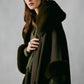 Oversized Shawl Collar Coat