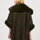 Oversized Shawl Collar Coat