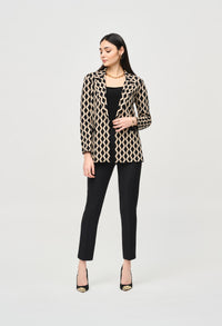 Chevron Harlequin Business Blazer