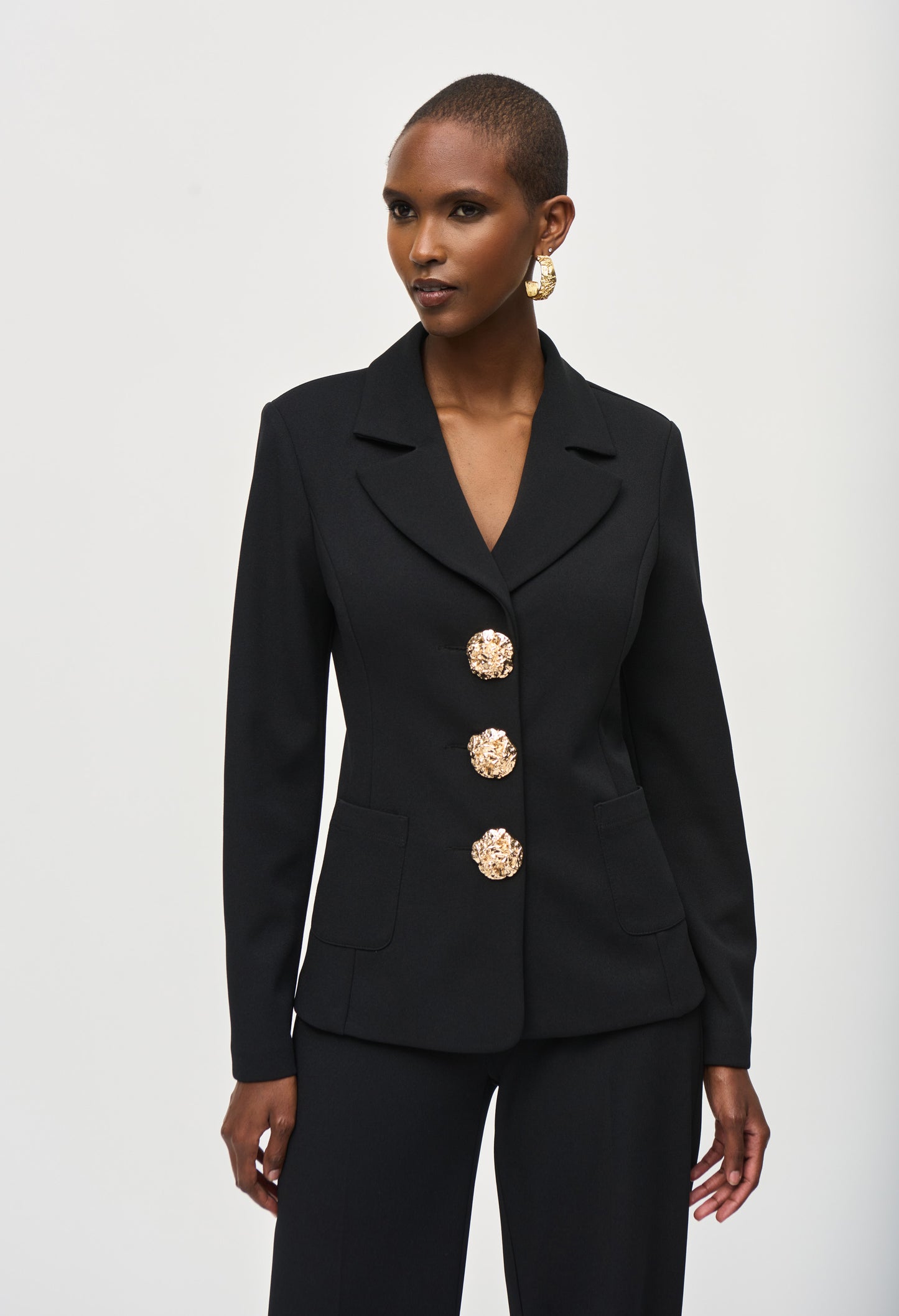 Business Notched-collar Blazer