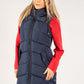 Longline Zip Up Gilet