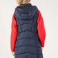 Longline Zip Up Gilet