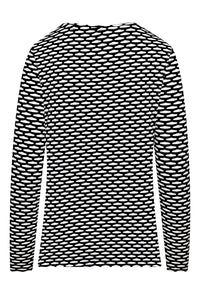 Texture Long Sleeve Top