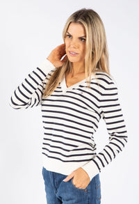 Jersey V-Neck Jumper