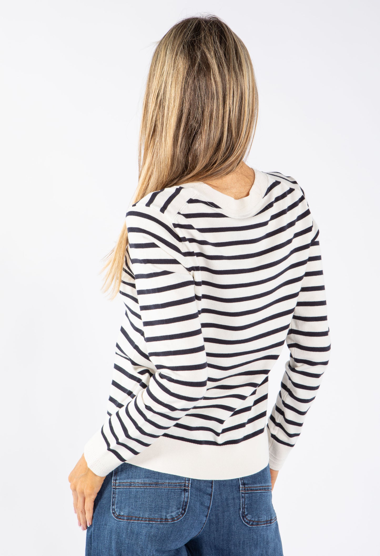 Jersey V-Neck Jumper