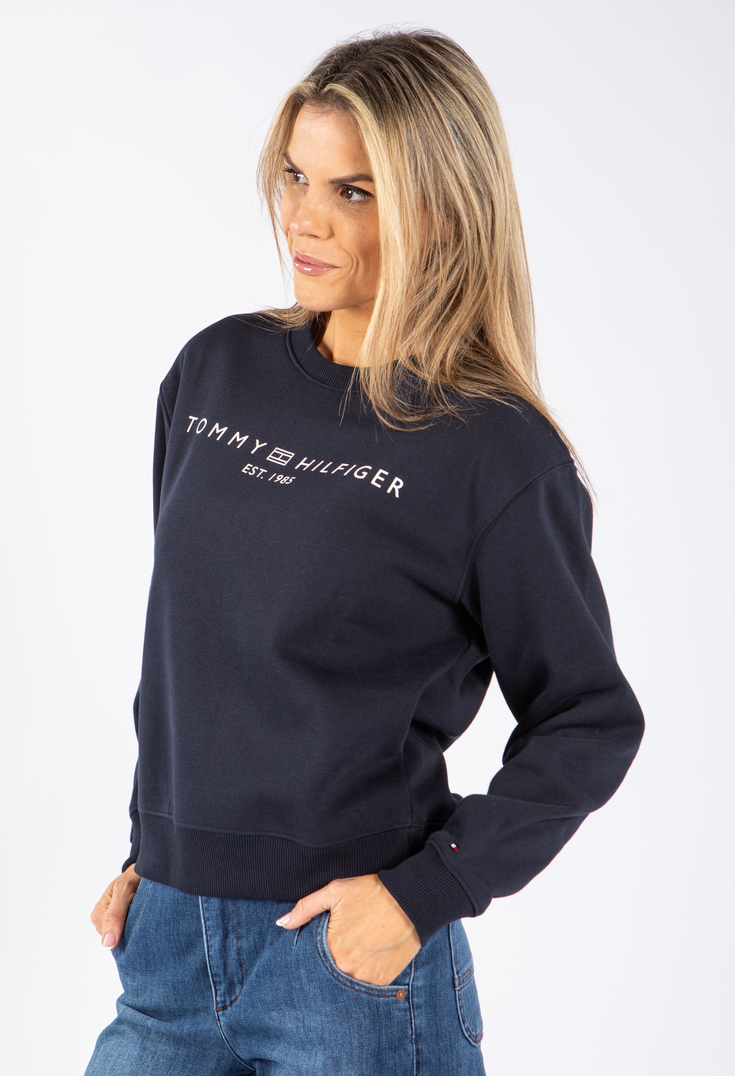 Logo Crew Neck Sweatshirt