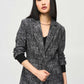 Notched Collar Business Blazer