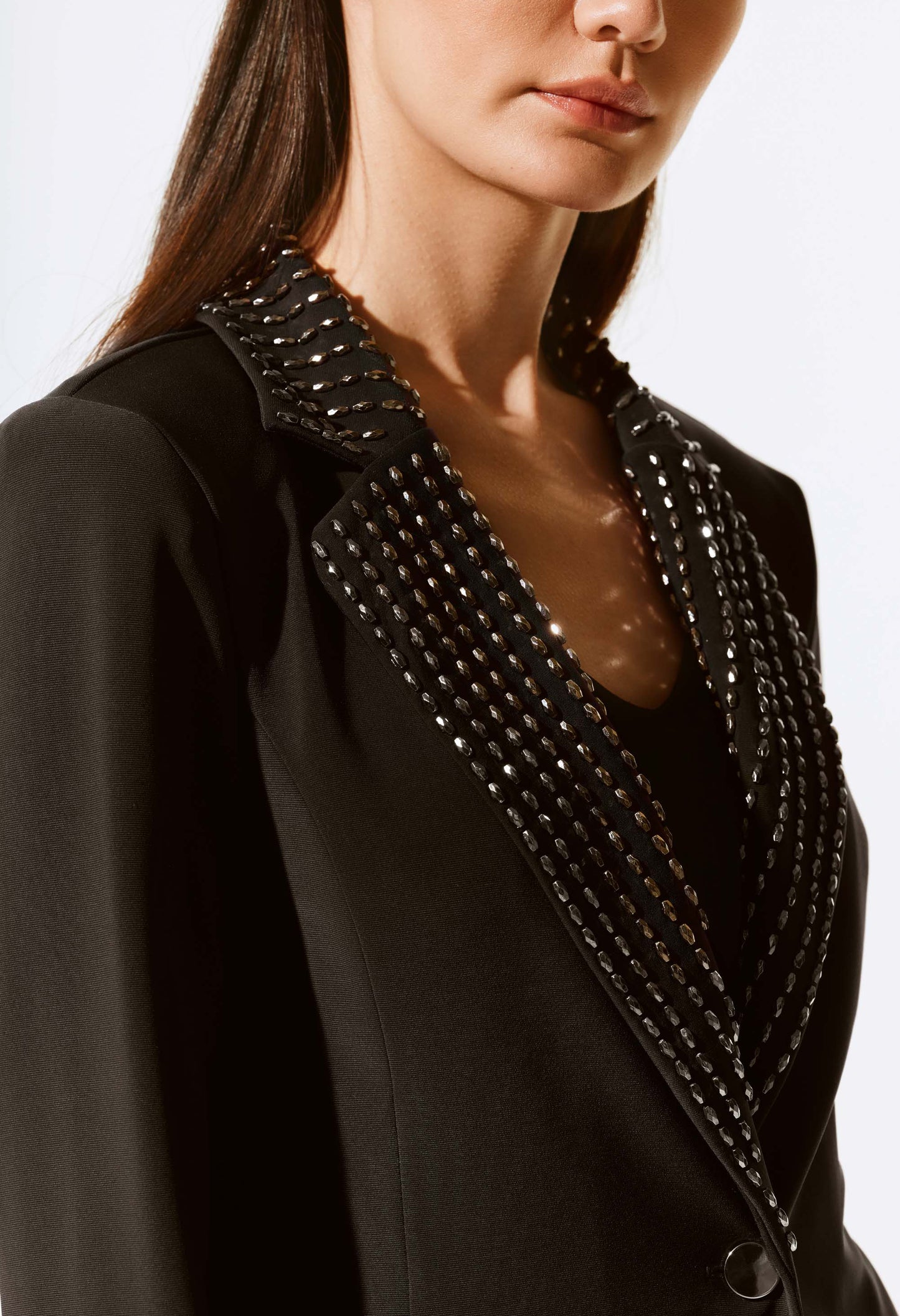 Sophisticated Studded Blazer