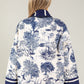 Eden Ornamental Jungle Print Quilted Jacket