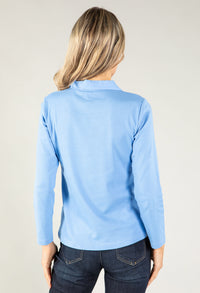 Long Sleeve Polo Top