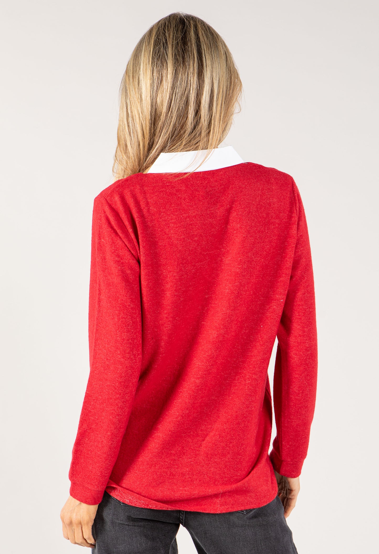 Two in One Super Soft V Neck Pullover