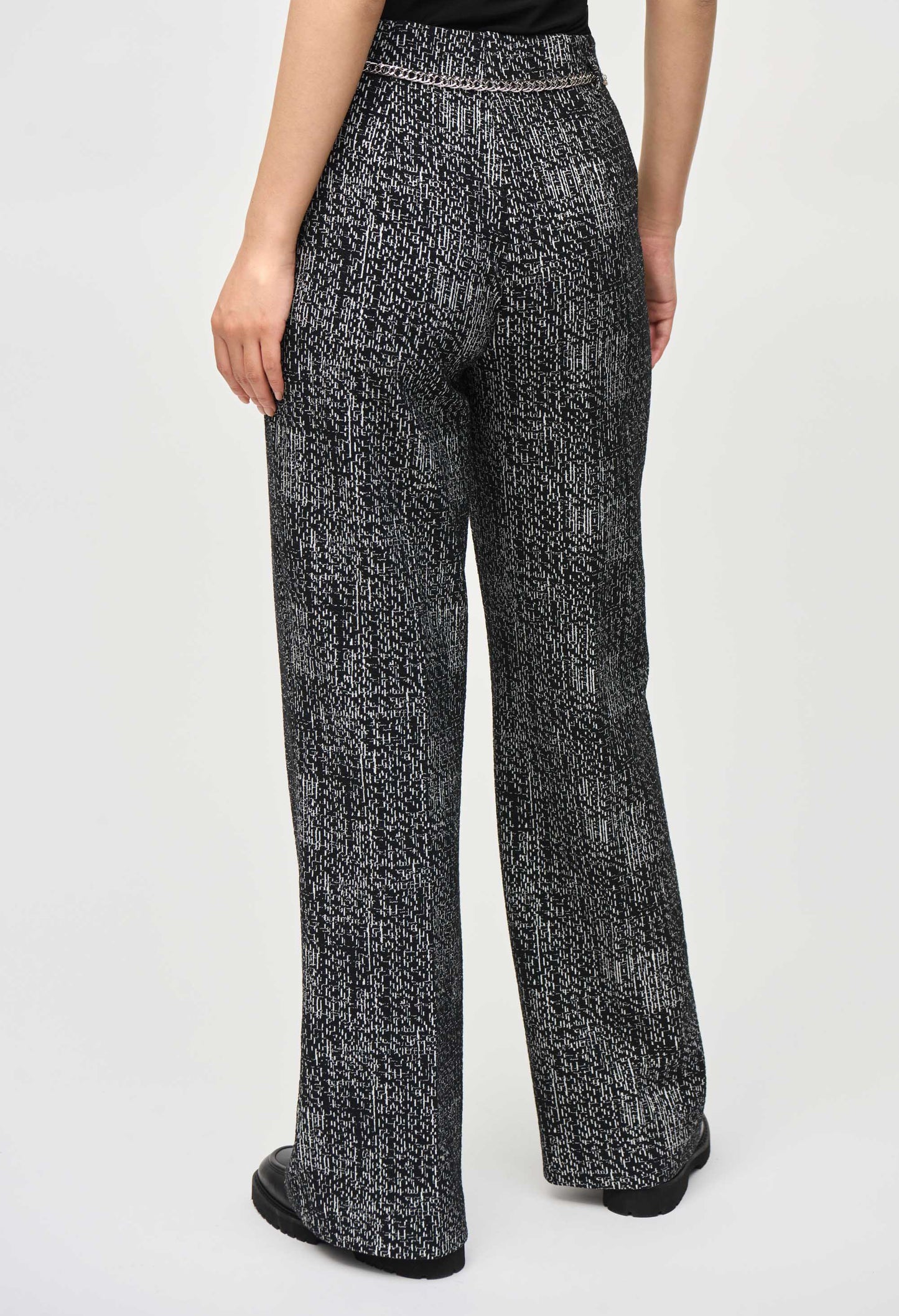 Abstract High-rise Trousers