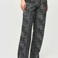 Abstract High-rise Trousers