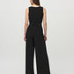 Belted V-neck Jumpsuit