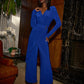 Full-length Wrap Jumpsuit