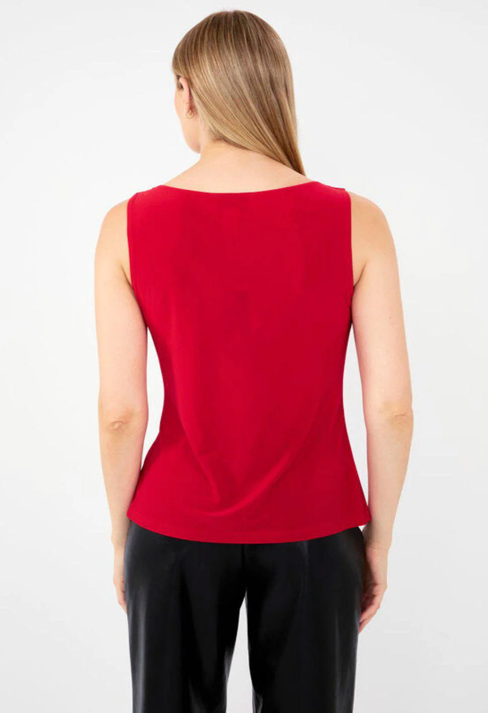 Cowl Neck Sleeveless Pullover