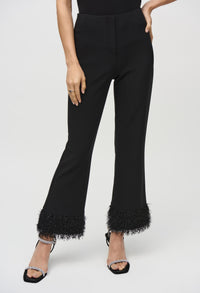 Straight Fit Full-length Trousers