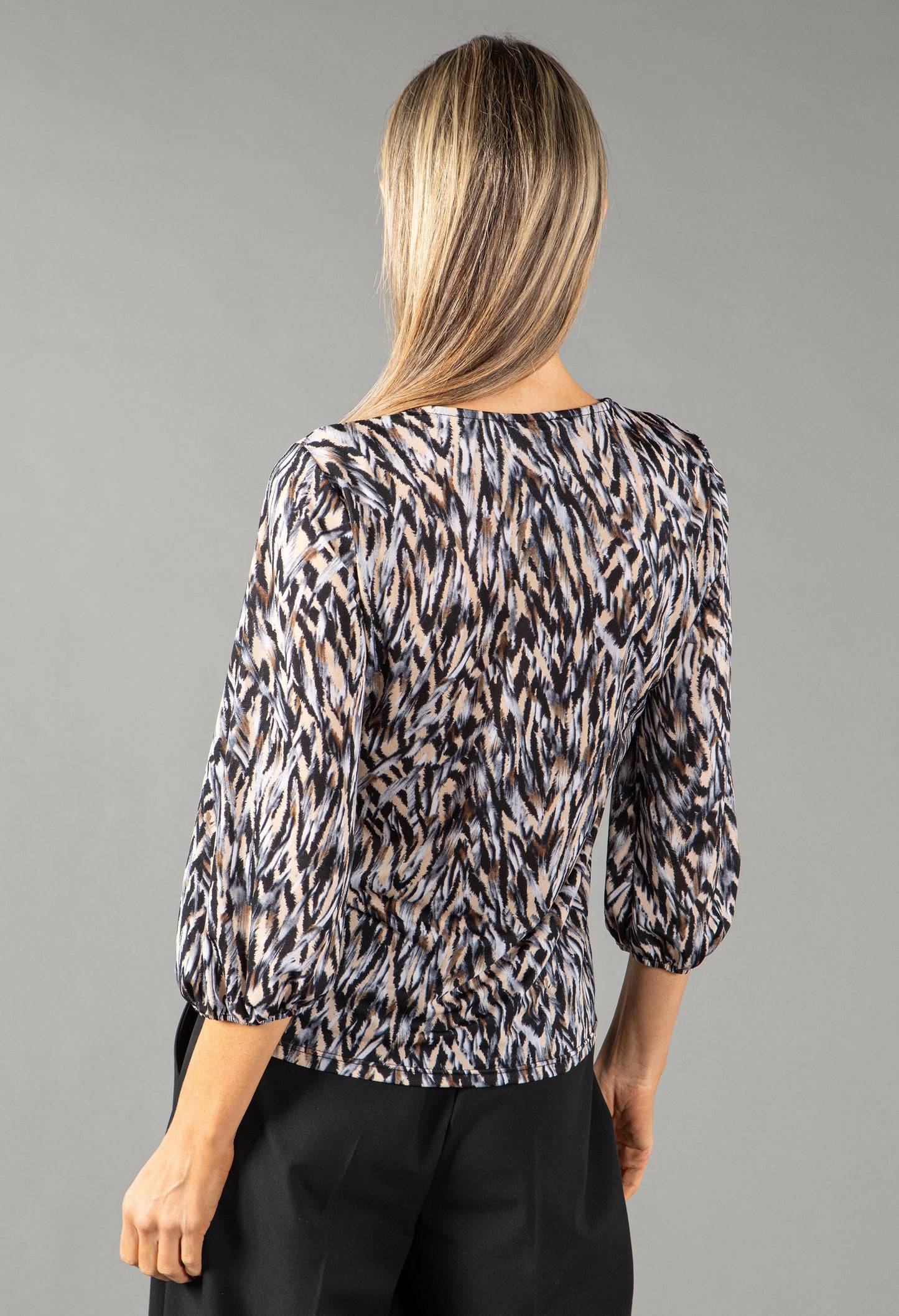 Animal Print Blouse