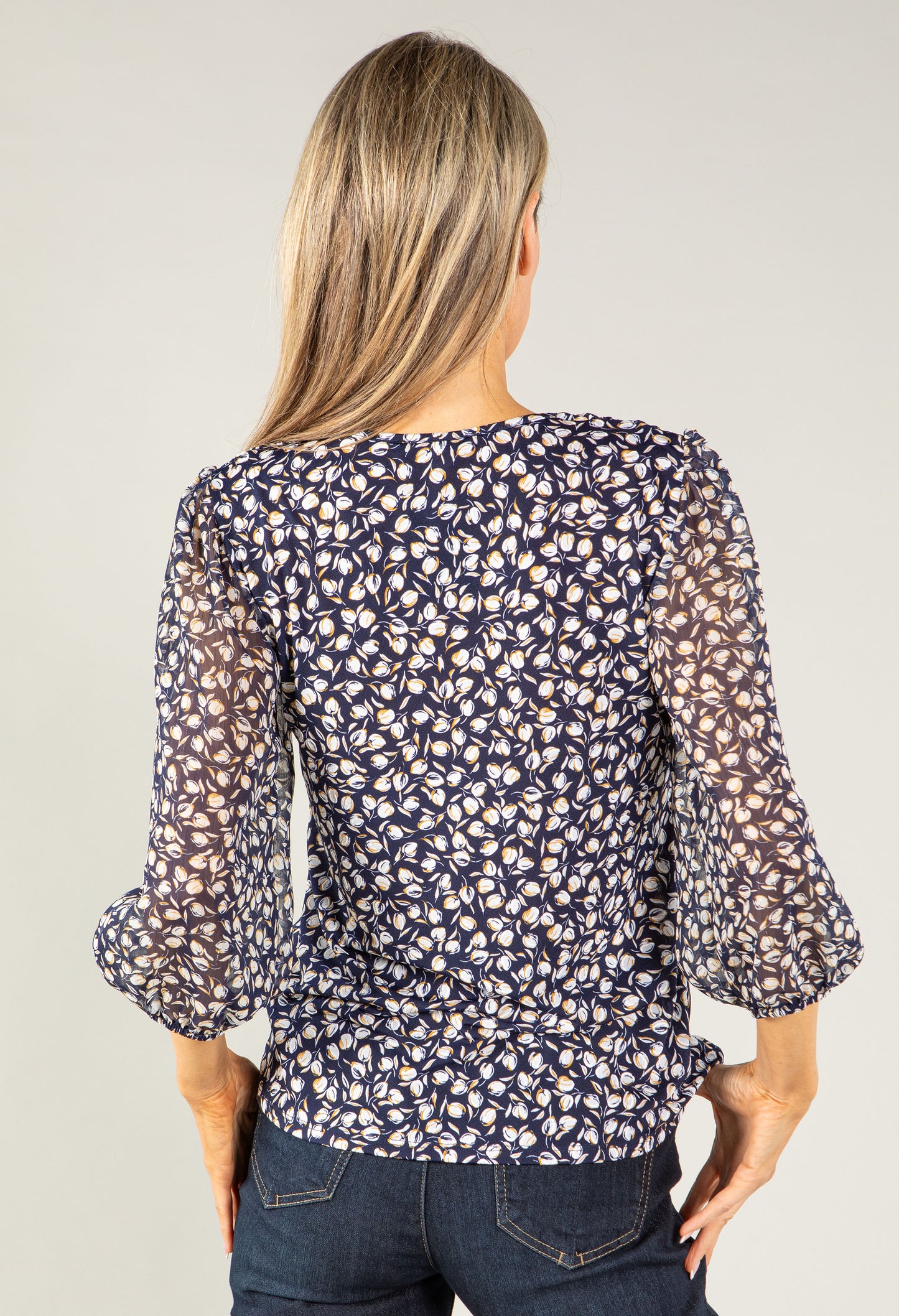 Tulip Print Top