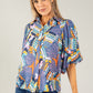 Abstract Print Top