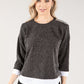 Sequin Ribbed Knit Two in One