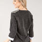 Sequin Ribbed Knit Two in One