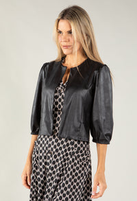 Soft Leather Feel Jacket