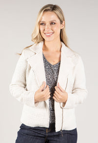 Boiled Wool Biker Jacket