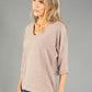 Round Neckline Knit Pullover