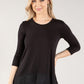 Long Sleeve Trim Top