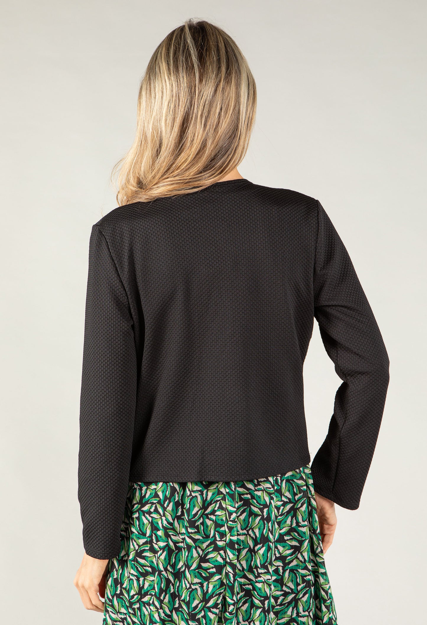 Textured Short Jacket