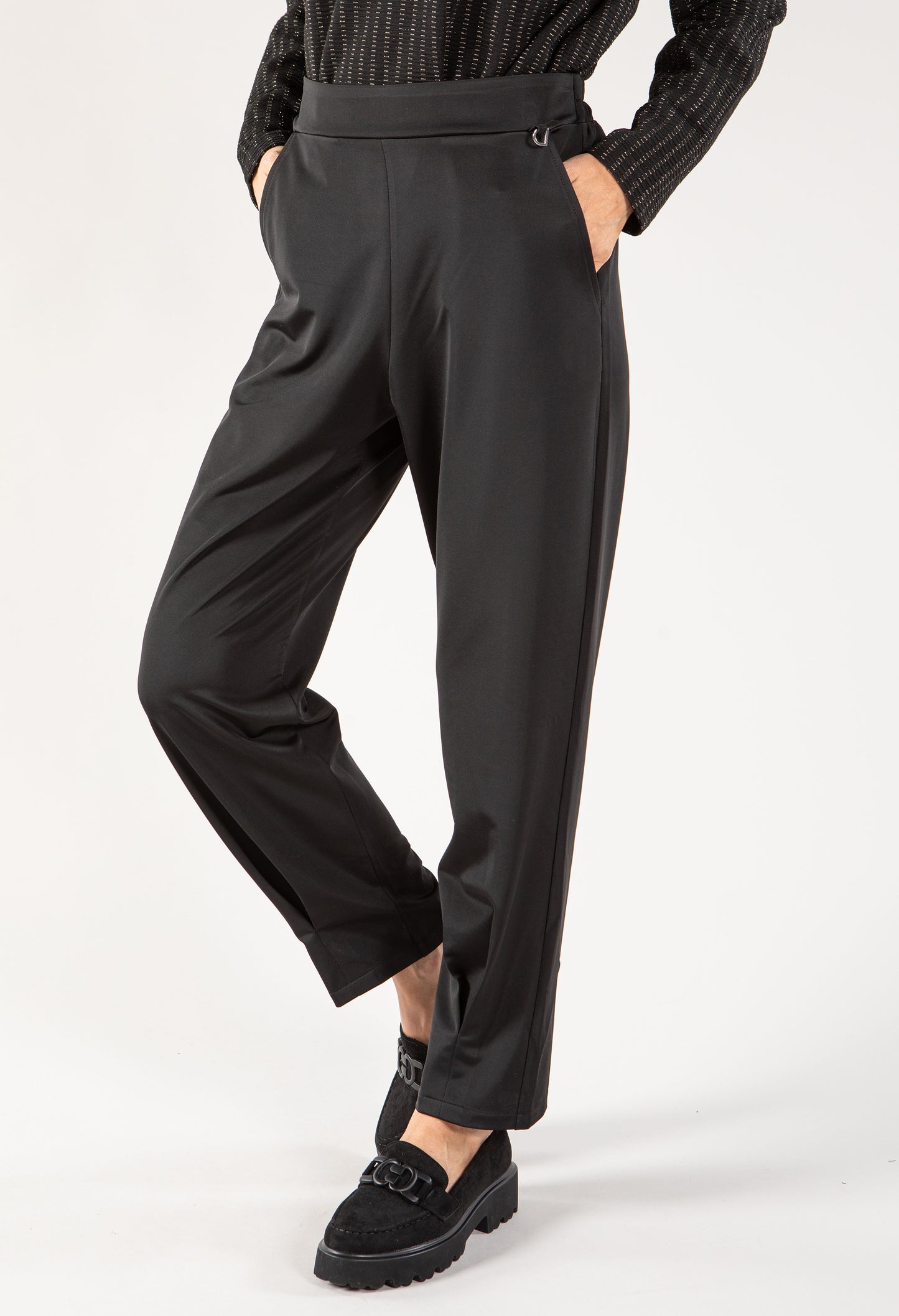 Pull On Tapered Leg Trouser