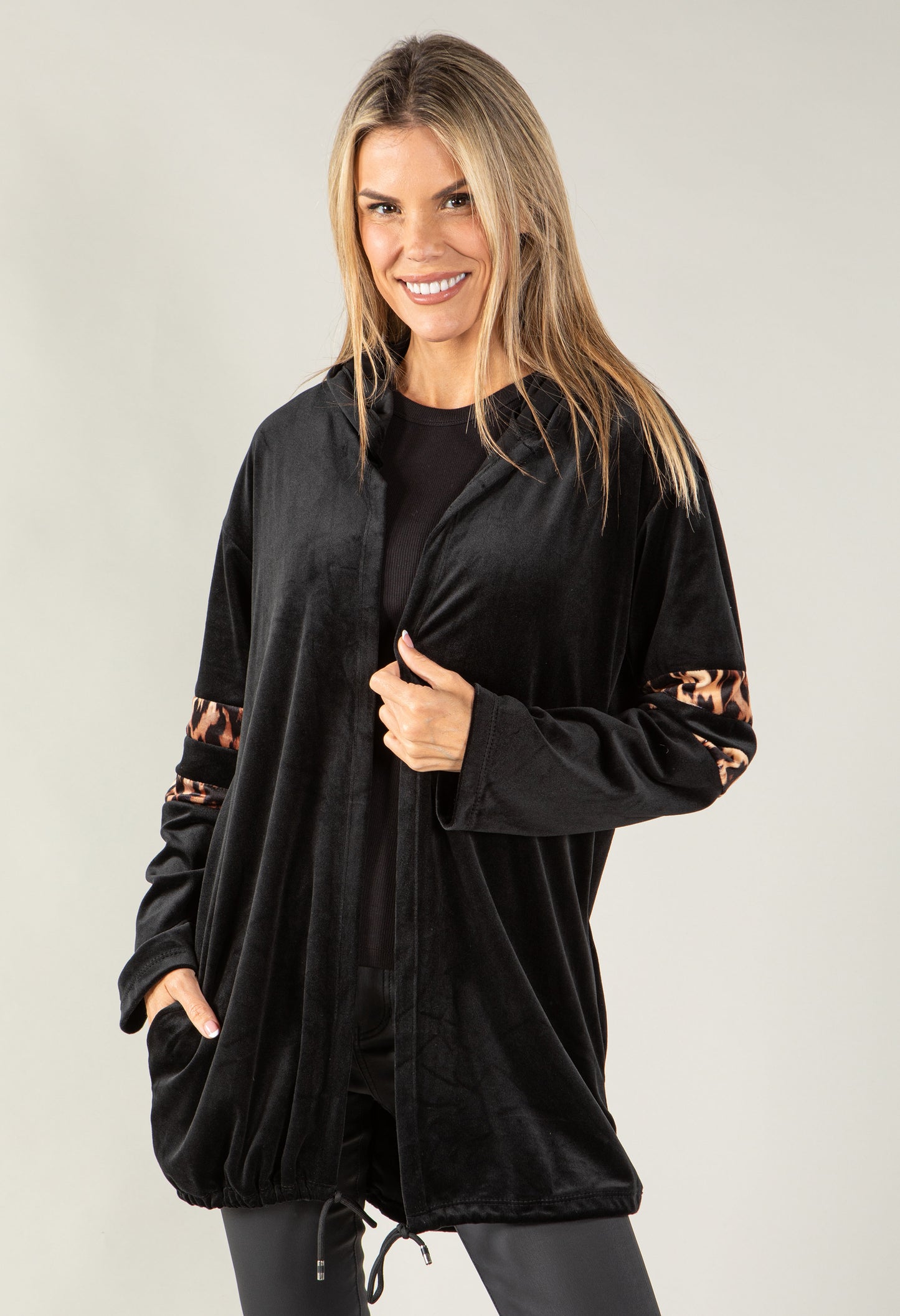 Velvet Leo Longline Cardigan