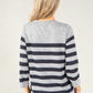 Striped Lux Touch Knit Pullover