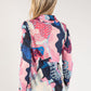 Mixed Print Lux Touch Knit Pullover