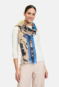 Patterned Floral Scarf