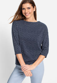 Ribbed Texture Pullover