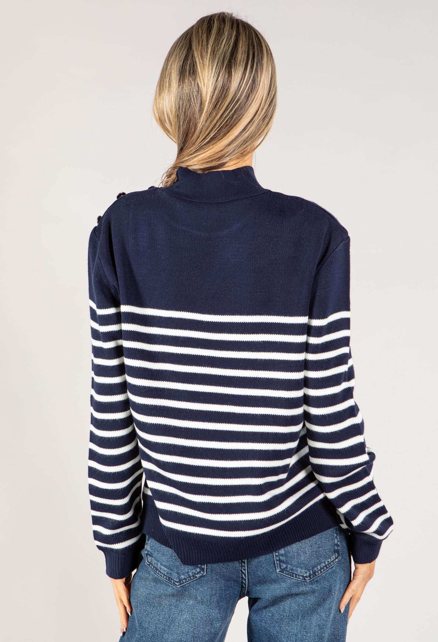 Striped Knit Jumper