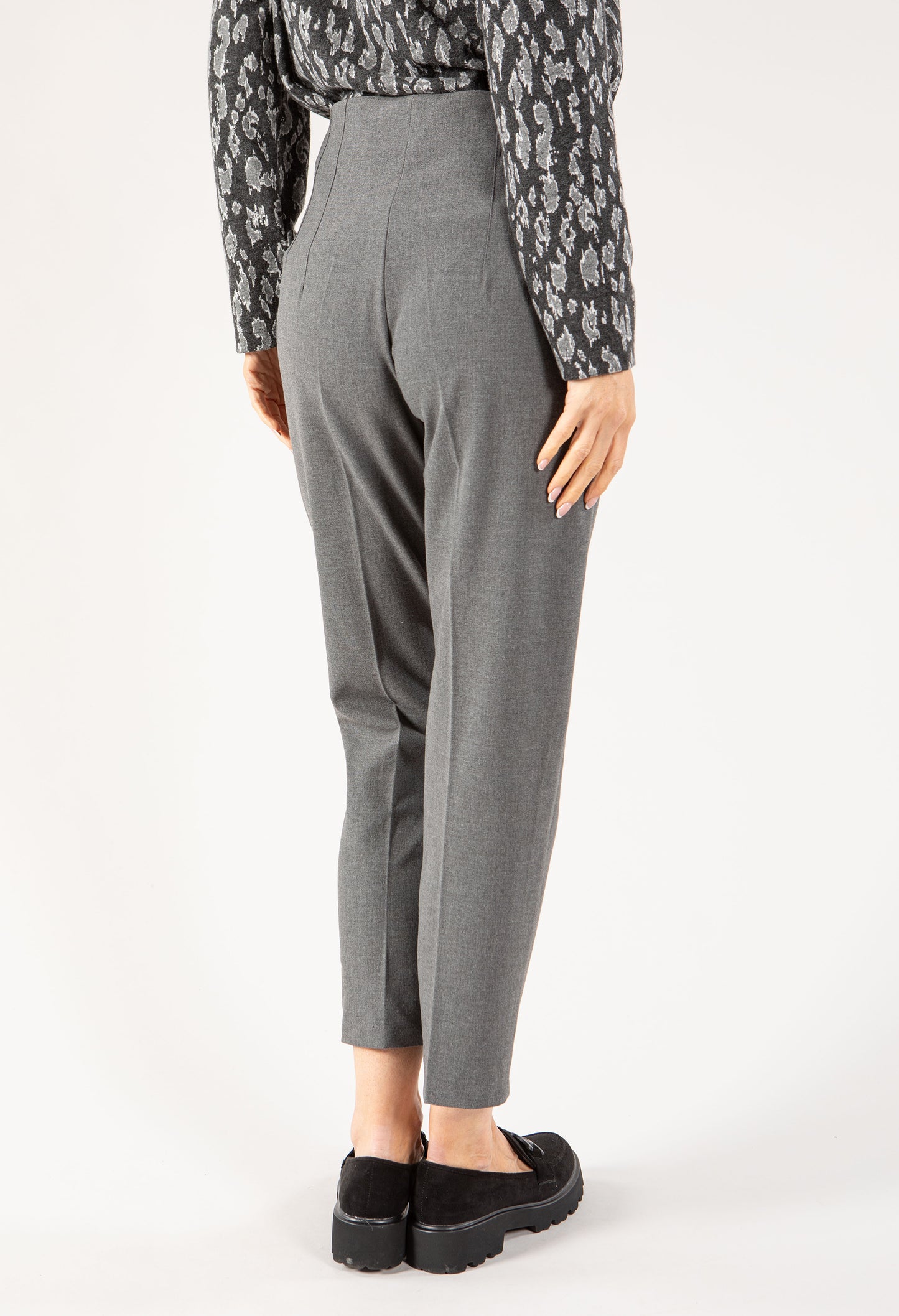 High Waist Smart Trouser