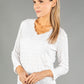 Textured V Neckline Top