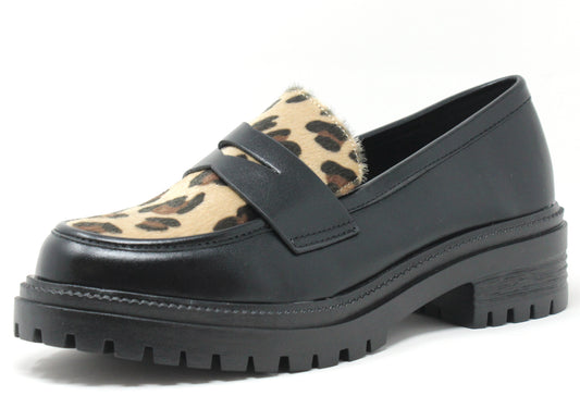 Leopard Penny Loafer