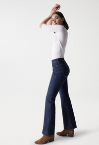 Faith Push In Flare Jeans