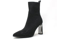 Diamante Sock Boot