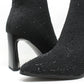 Diamante Sock Boot