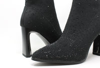 Diamante Sock Boot