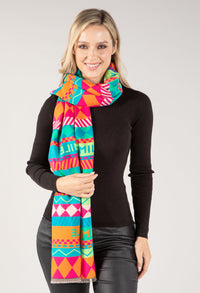 Mixed Pattern Scarf