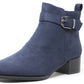 Microfibre Buckle Boot