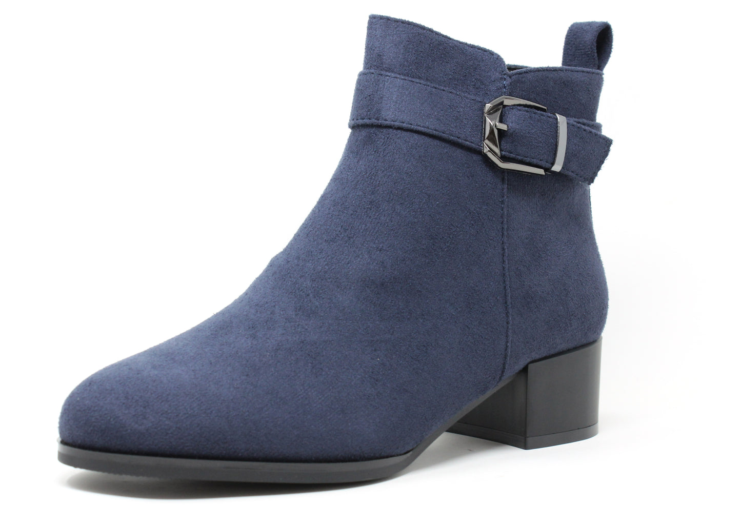 Microfibre Buckle Boot