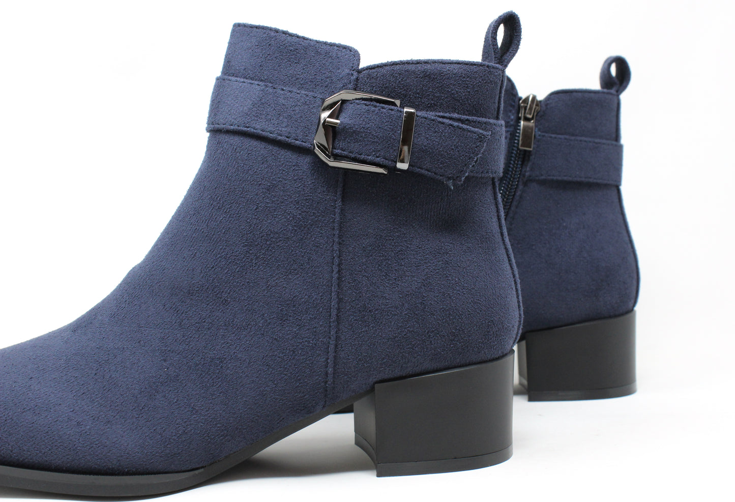 Microfibre Buckle Boot